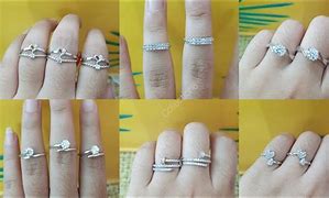 Cincin Emas Putih Wanita 2 Gram